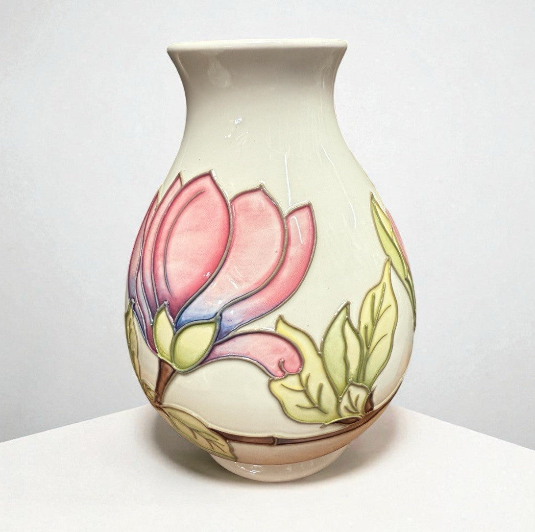 Moorcroft Hibiscus Pattern Vase