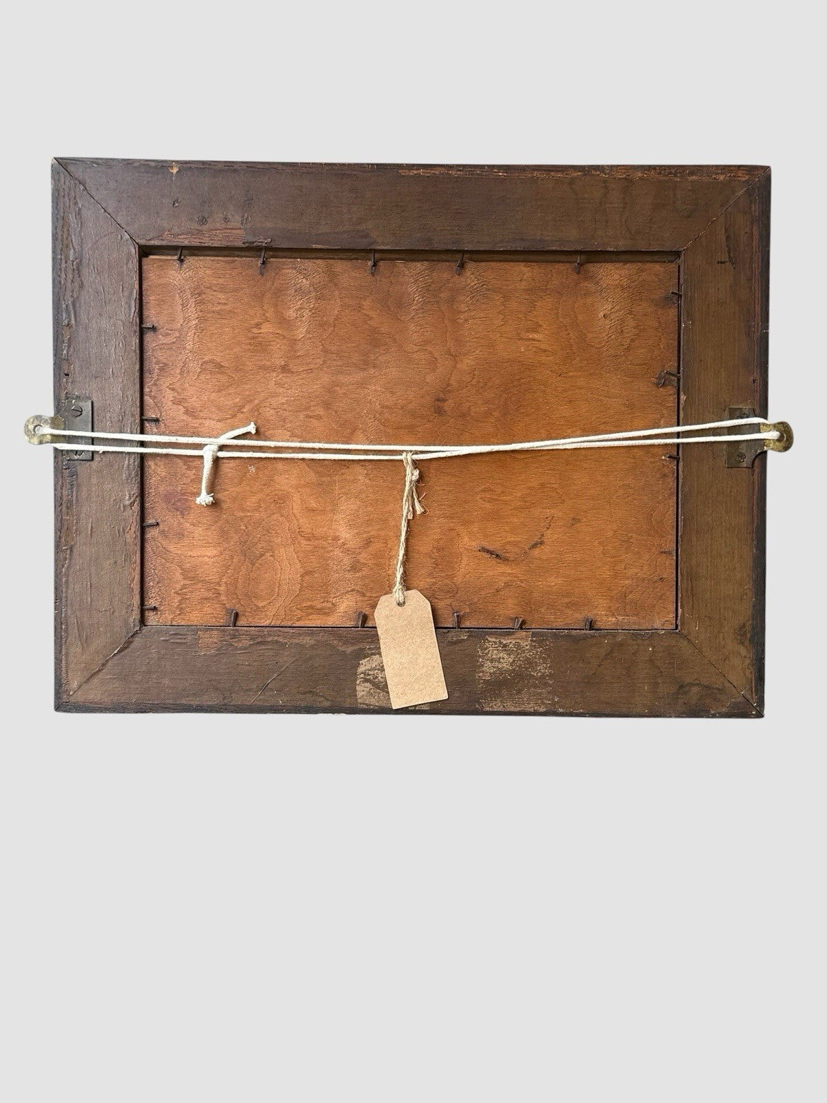 Antique Bass & Co Bass In Bottle Pub Advertising Mirror Sign Oak Frame