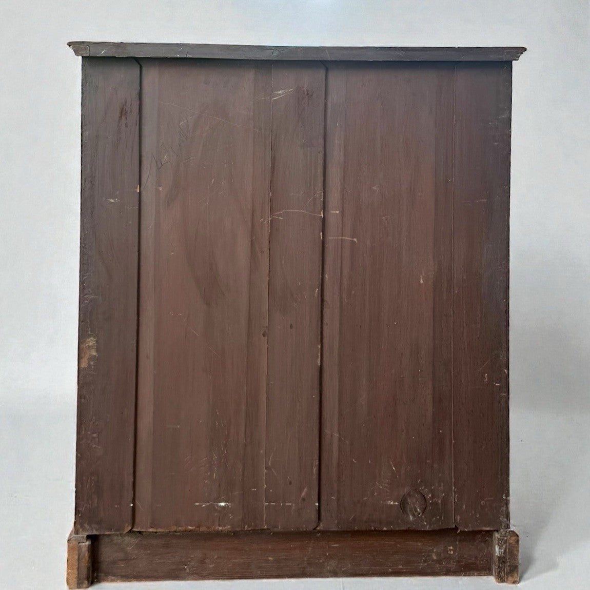 Antique Solid Oak Bookcase Vintage Shelving Unit Display Storage Furniture