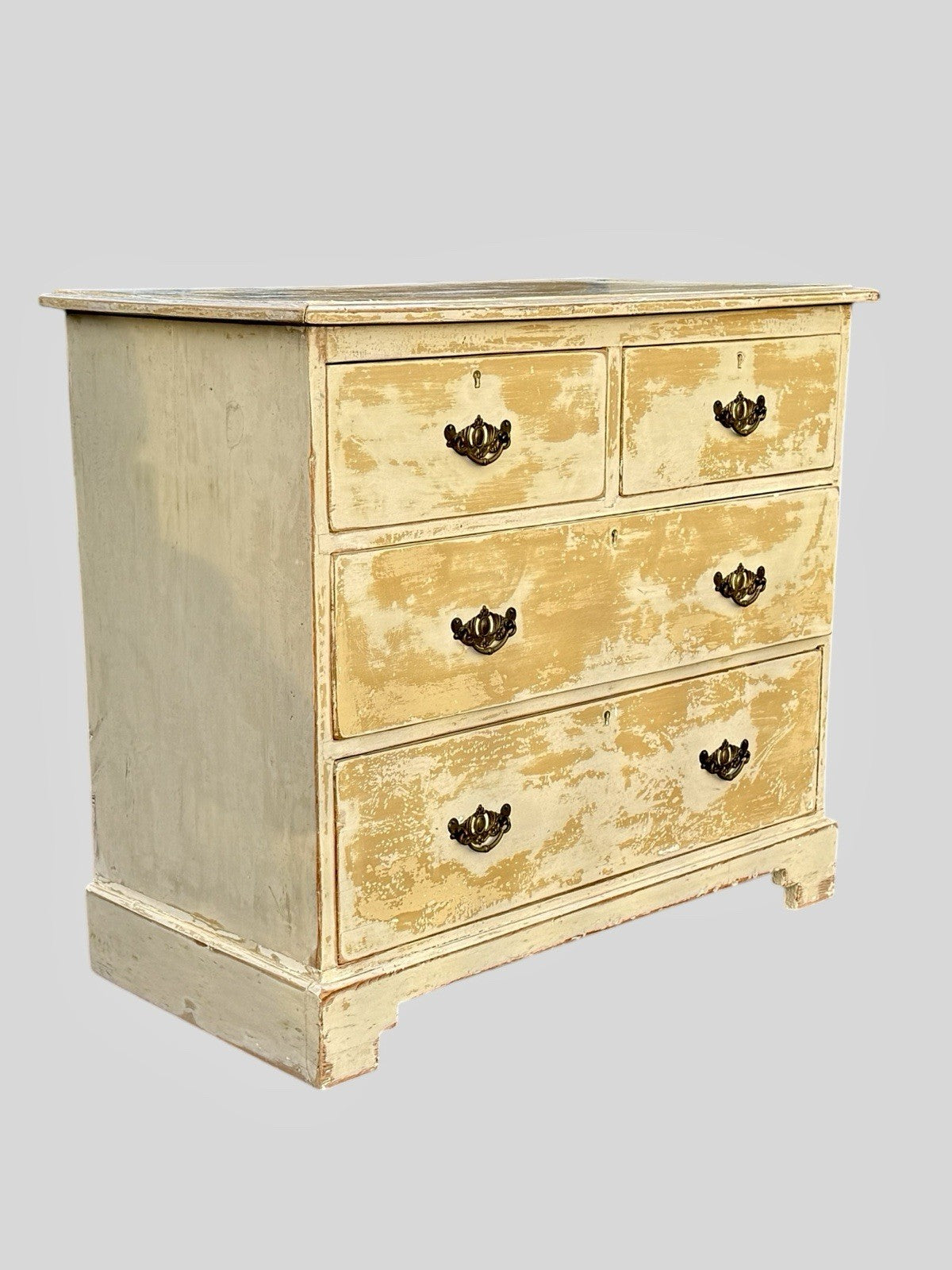 Vintage Pine Chest of Drawers Antique Style Solid Wood Storage