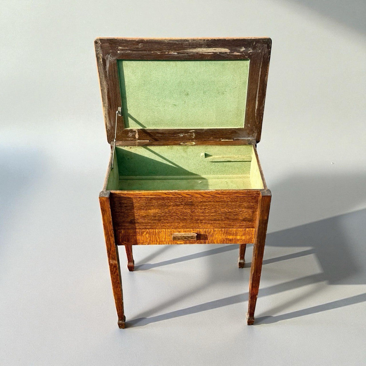 Vintage Sowing Box Table Chard Made In England