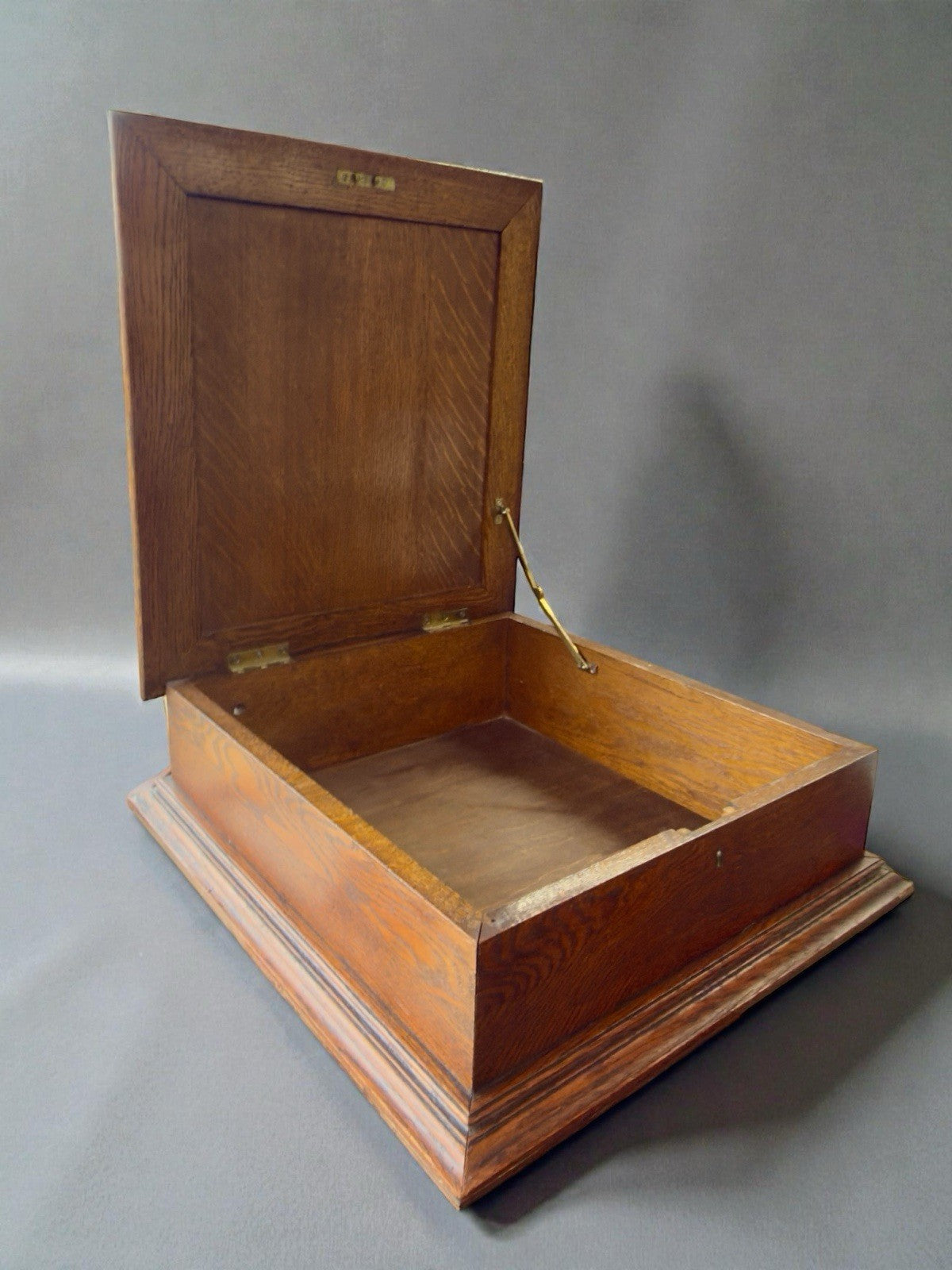Vintage Oak Bible Box Storage Chest • Antique Style Vintage Bible Box Wood