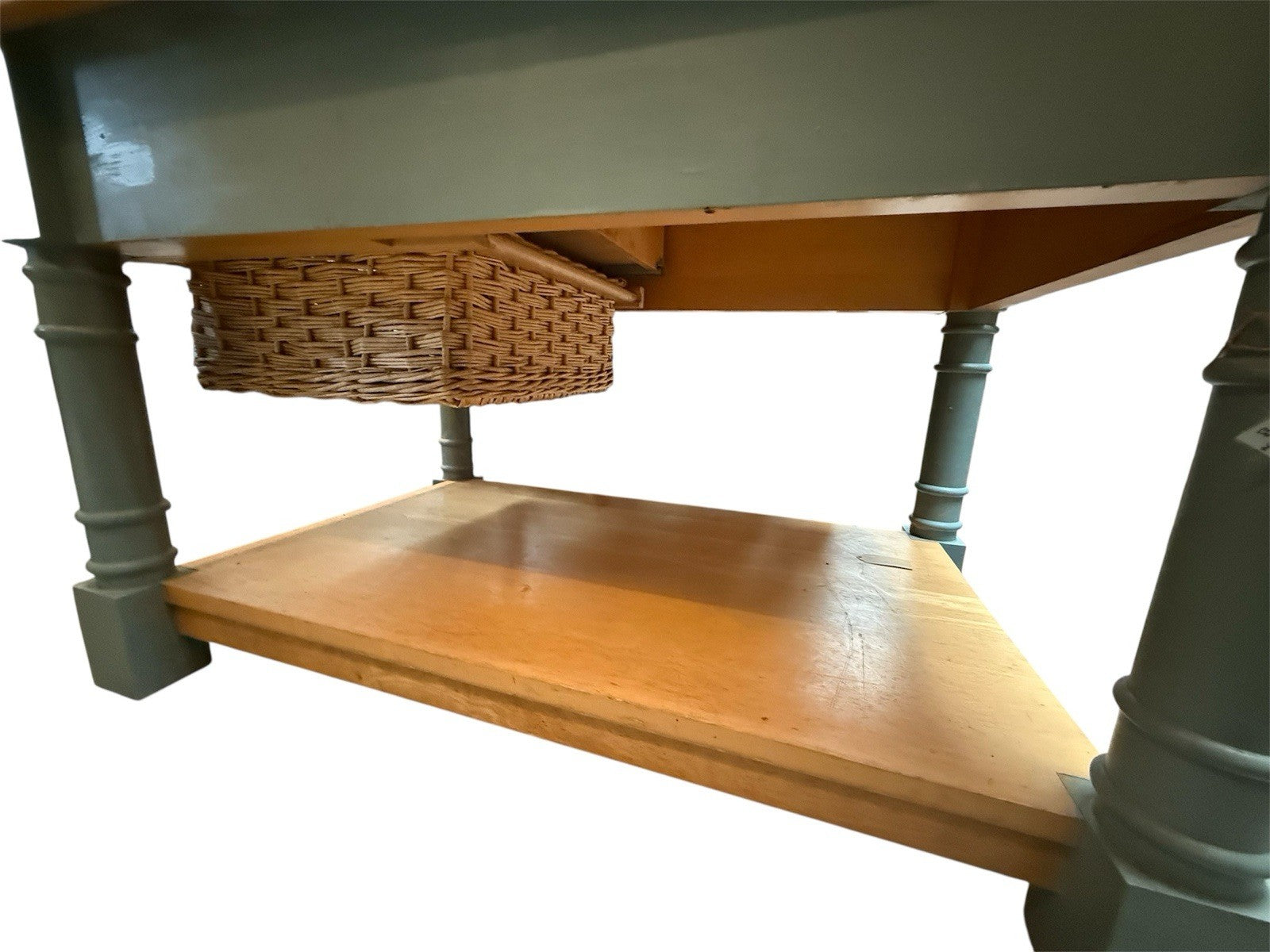 Large Butchers Block Style Table 