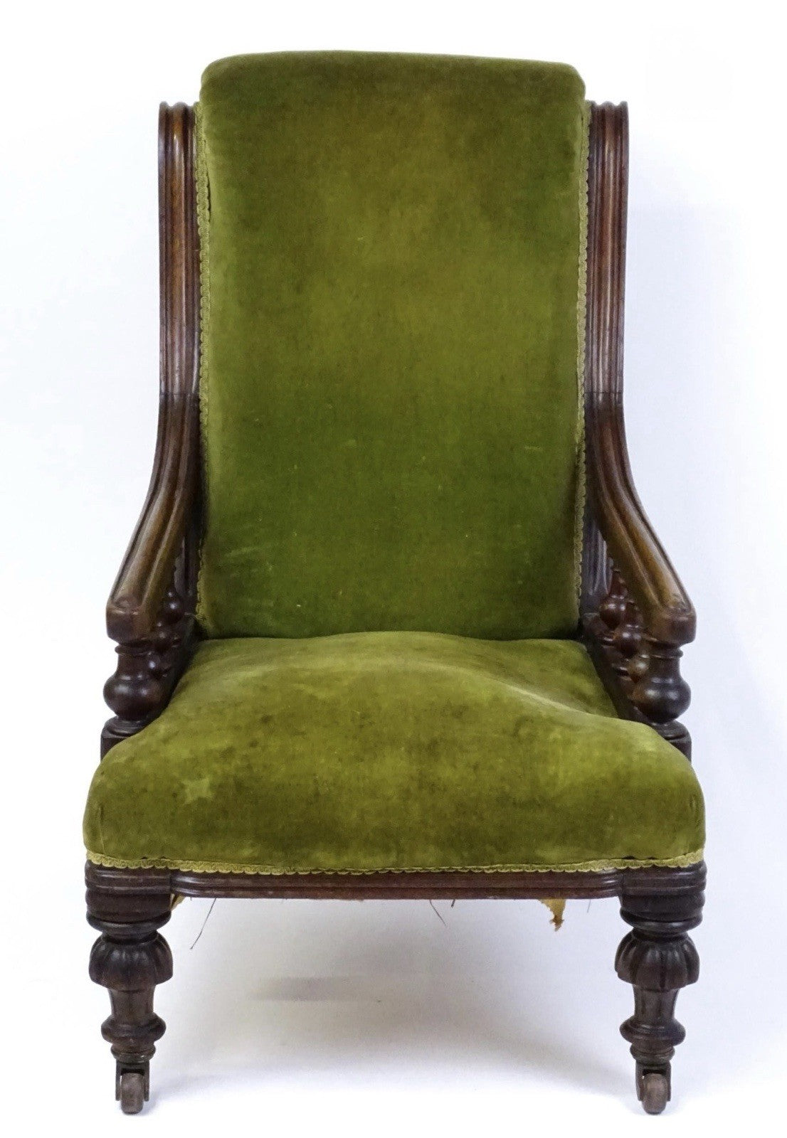 Victorian Mahogany Armchair 