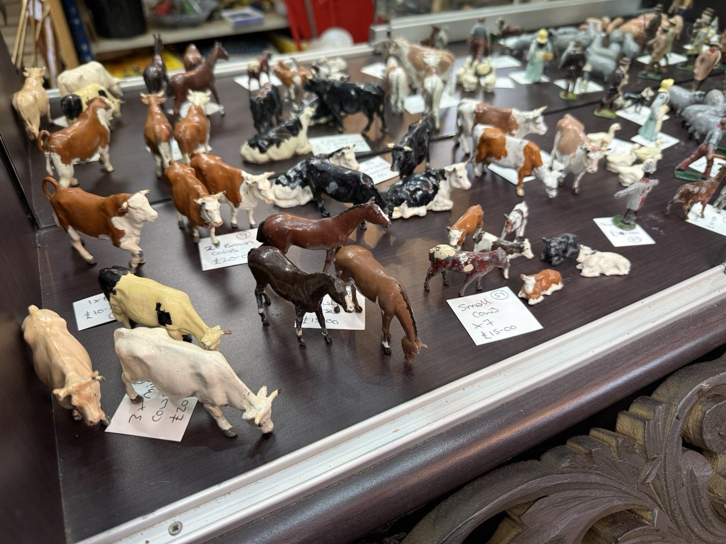 Vintage Lead Metal Farm Animal Figures Britains Joblot Over 110 Items