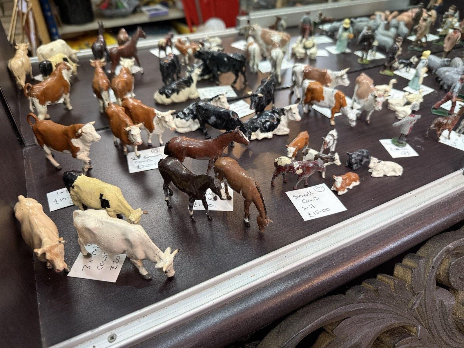 Vintage Lead Metal Farm Animal Figures Britains Joblot Over 110 Items