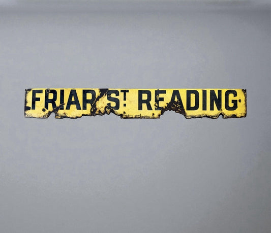 Authentic Vintage Enamel Street Sign Rare Collectible Retro Decor