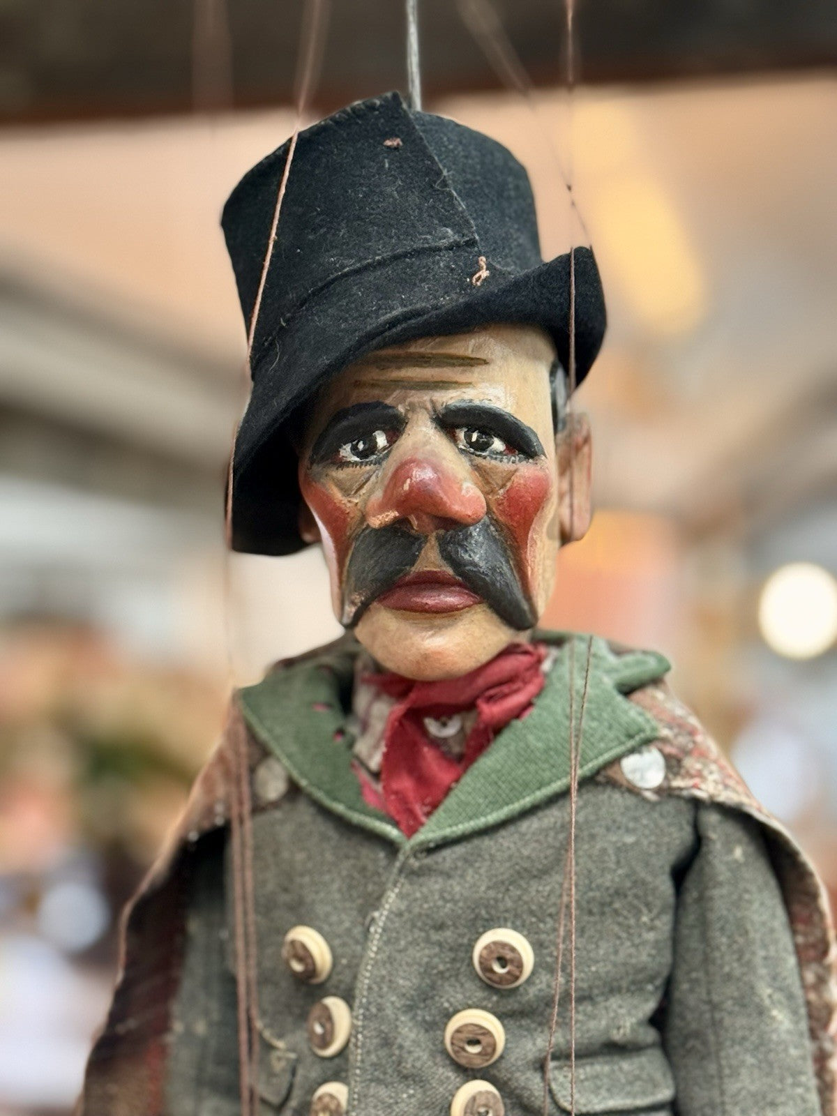 Czechoslovakian Vintage Marrion Woodmans Puppet