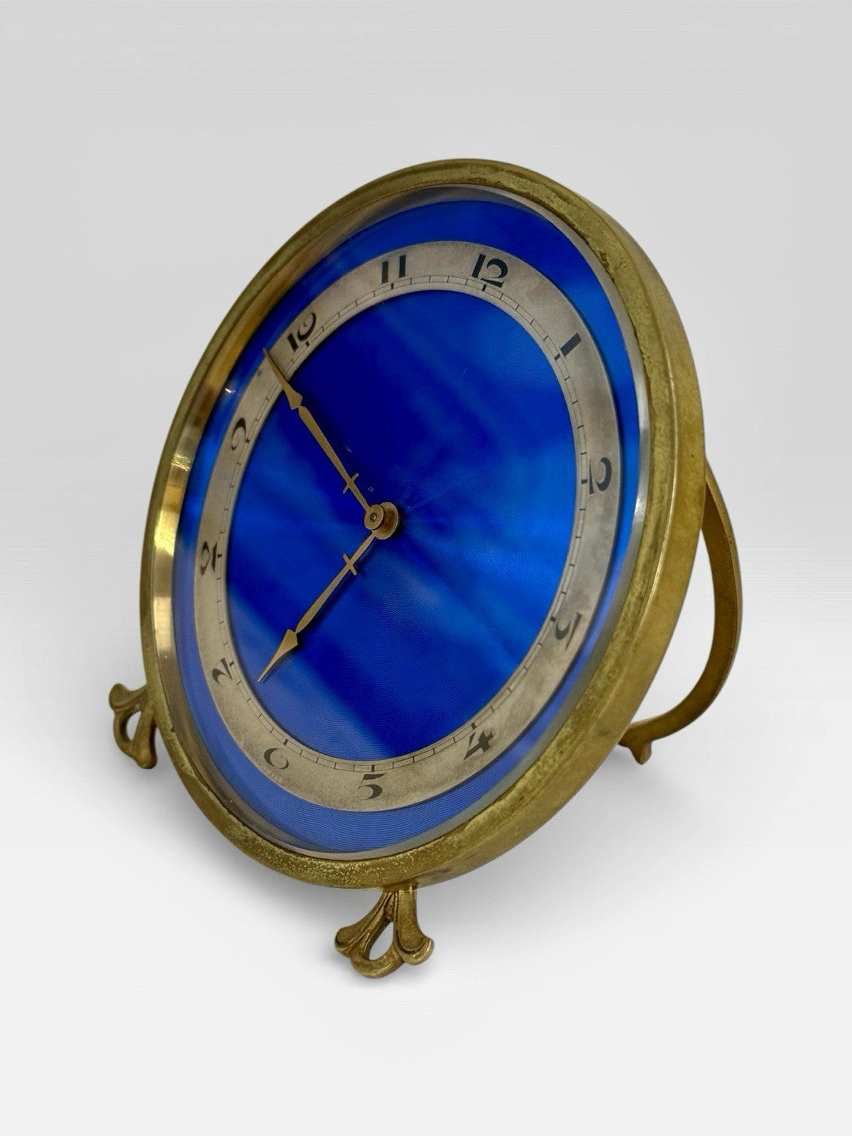 Antique Art Deco Mantel Clock Mechanical Vintage 1920s 1930s