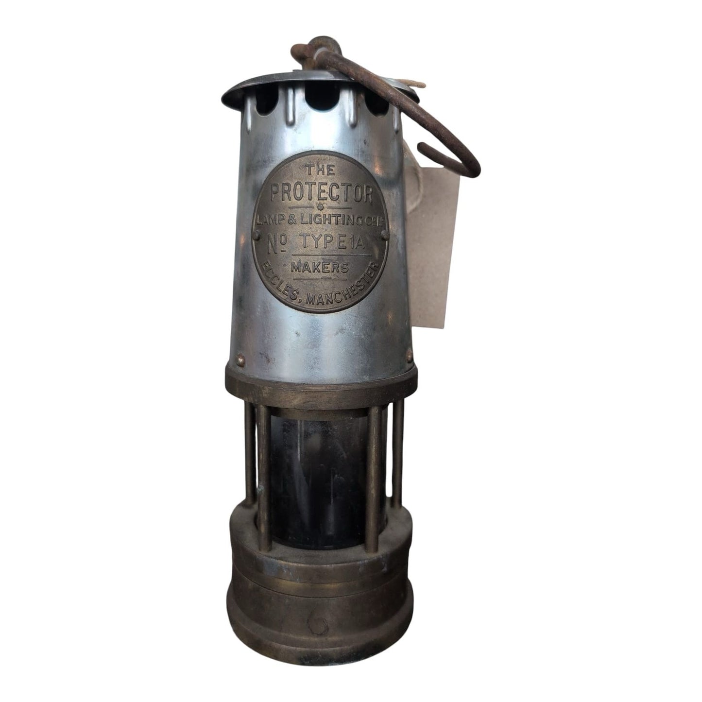 The Protector Type 1A Miners Safety Lamp & Lighting Co TELECOM Mark Eccles