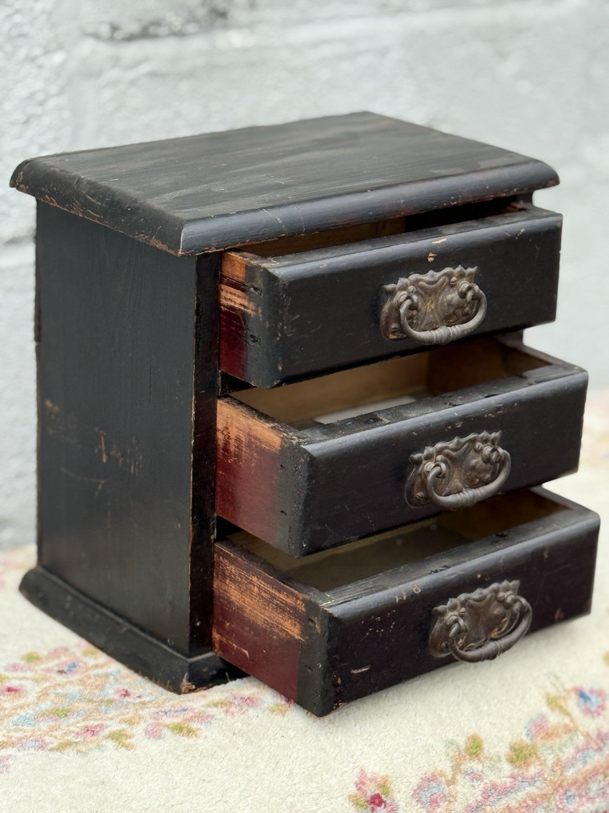 antique miniature chest of drawers