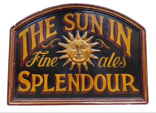 Hand Painted Pub Sign 