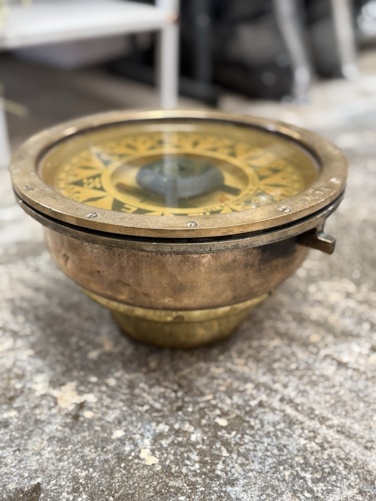Brass Ships Compass