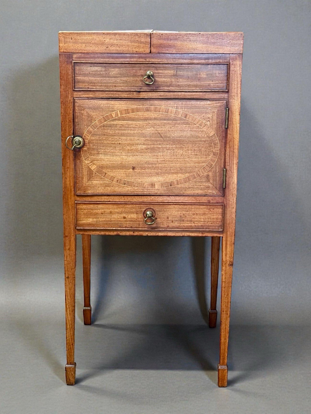 Victorian Mahogany Washstand Antique 19th Century Bedroom Furniture