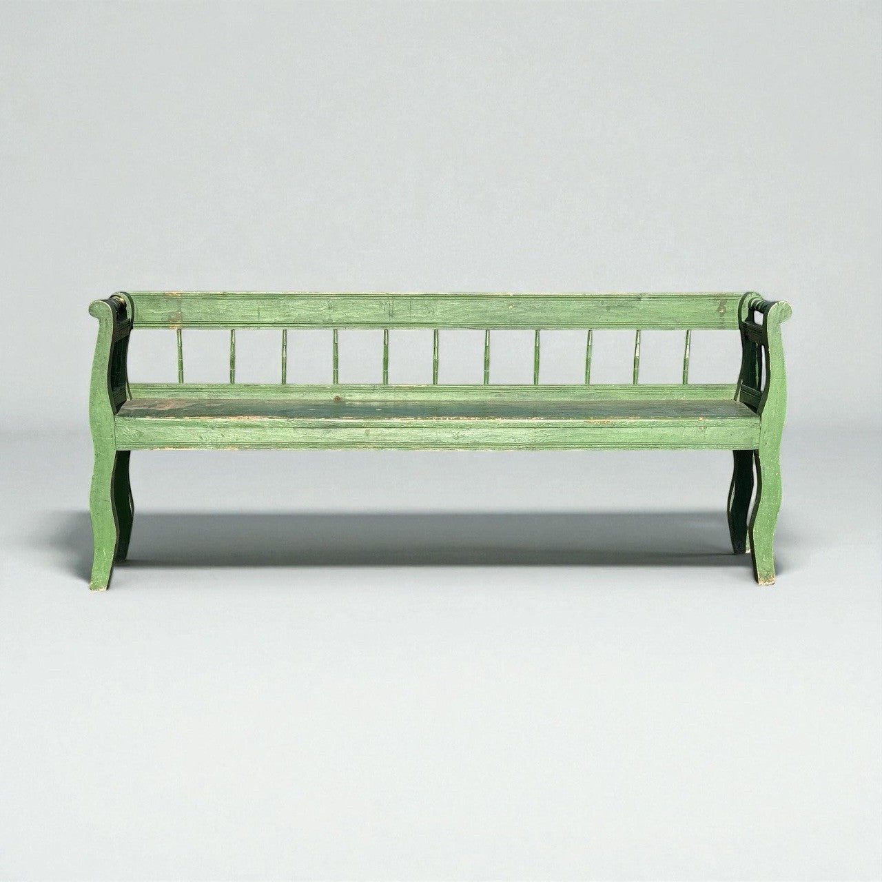 Antique Hungarian Settle Bench 