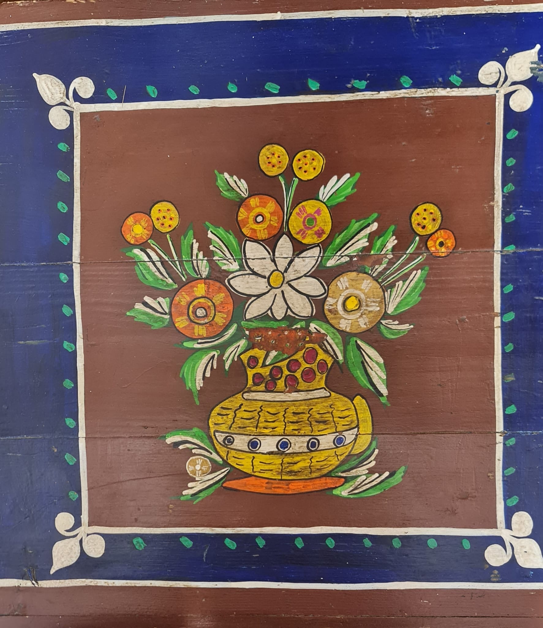 Alsation Dowery Trunk Circa 1850 - Cow Shed Collective 