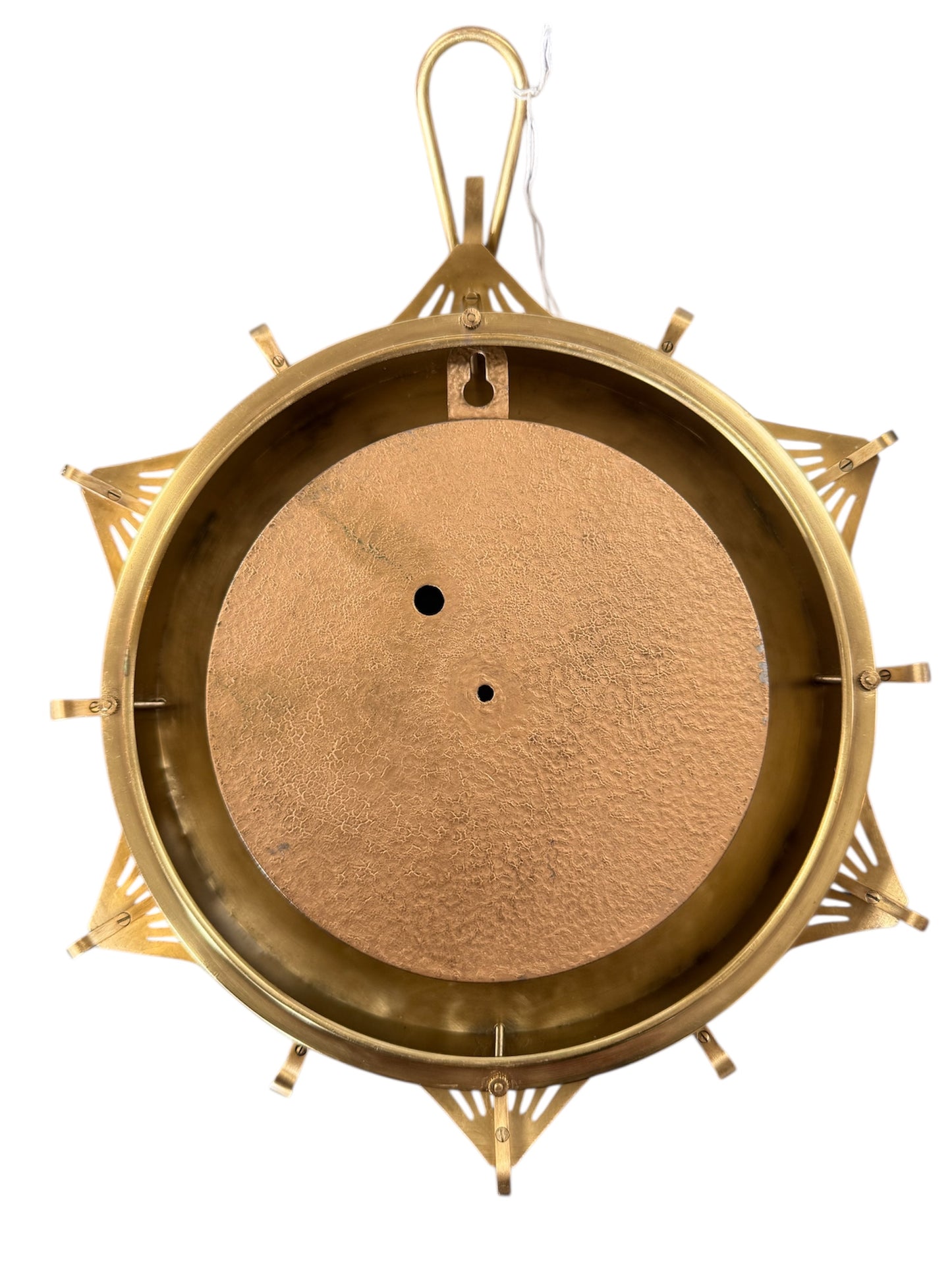Brass Atlanta Wall Clock - Cow Shed Collective 